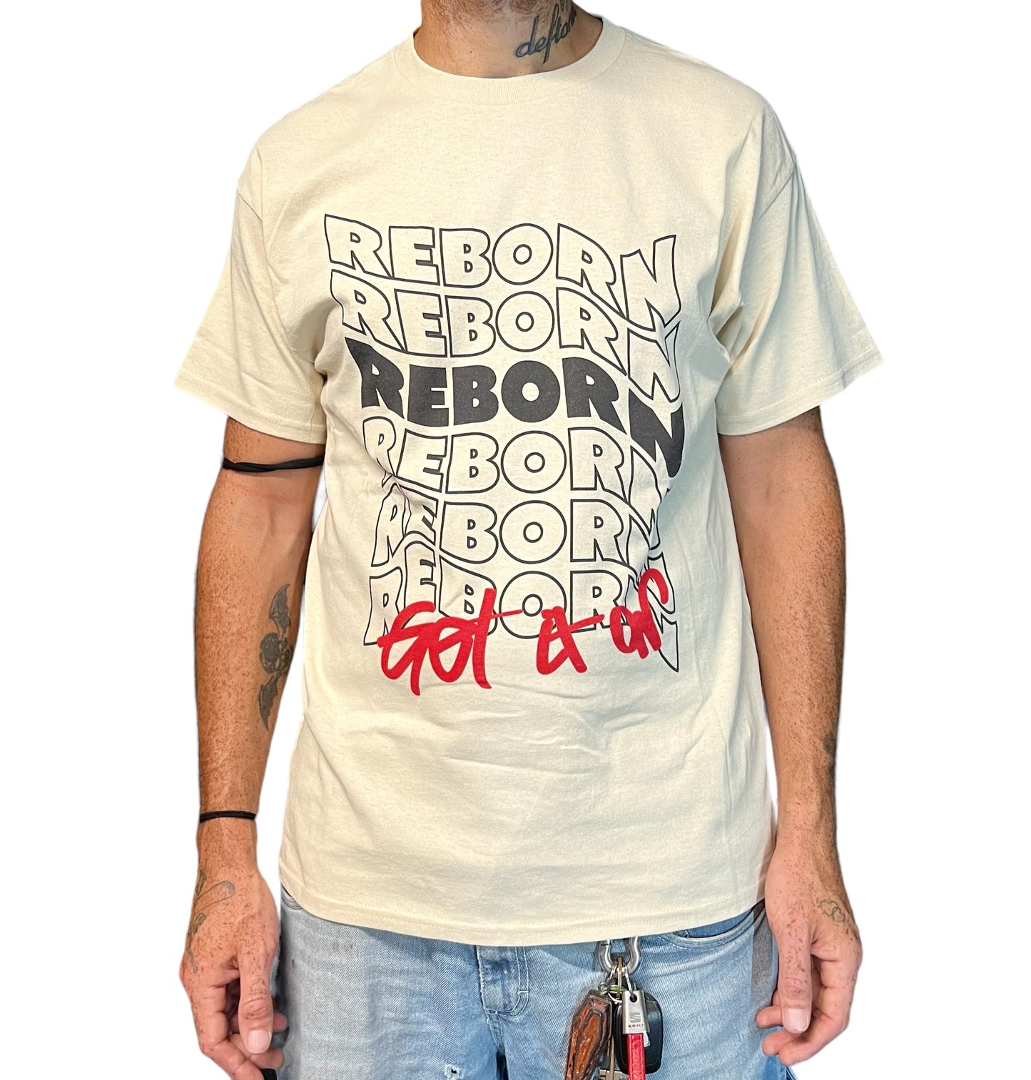 T-Shirt reborn get it on sand