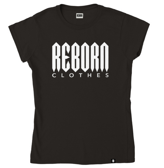 T-Shirt Donna reborn logo