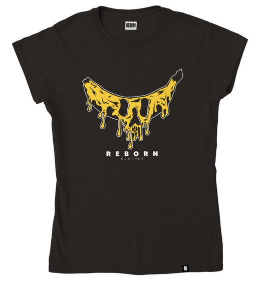 T-shirt reborn girl banana