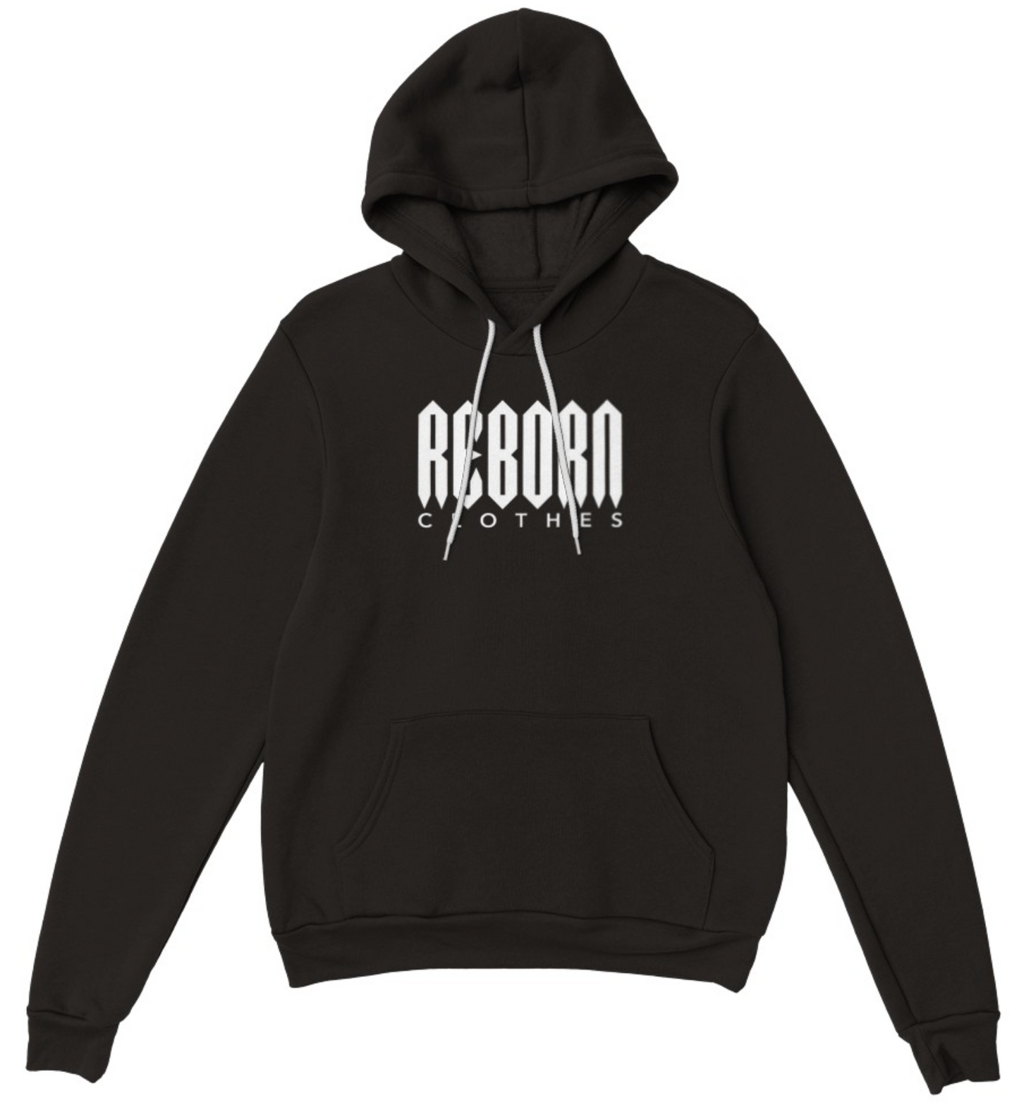 Hoodie girl reborn logo black