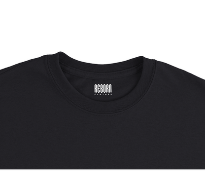 T-Shirt reborn logo black