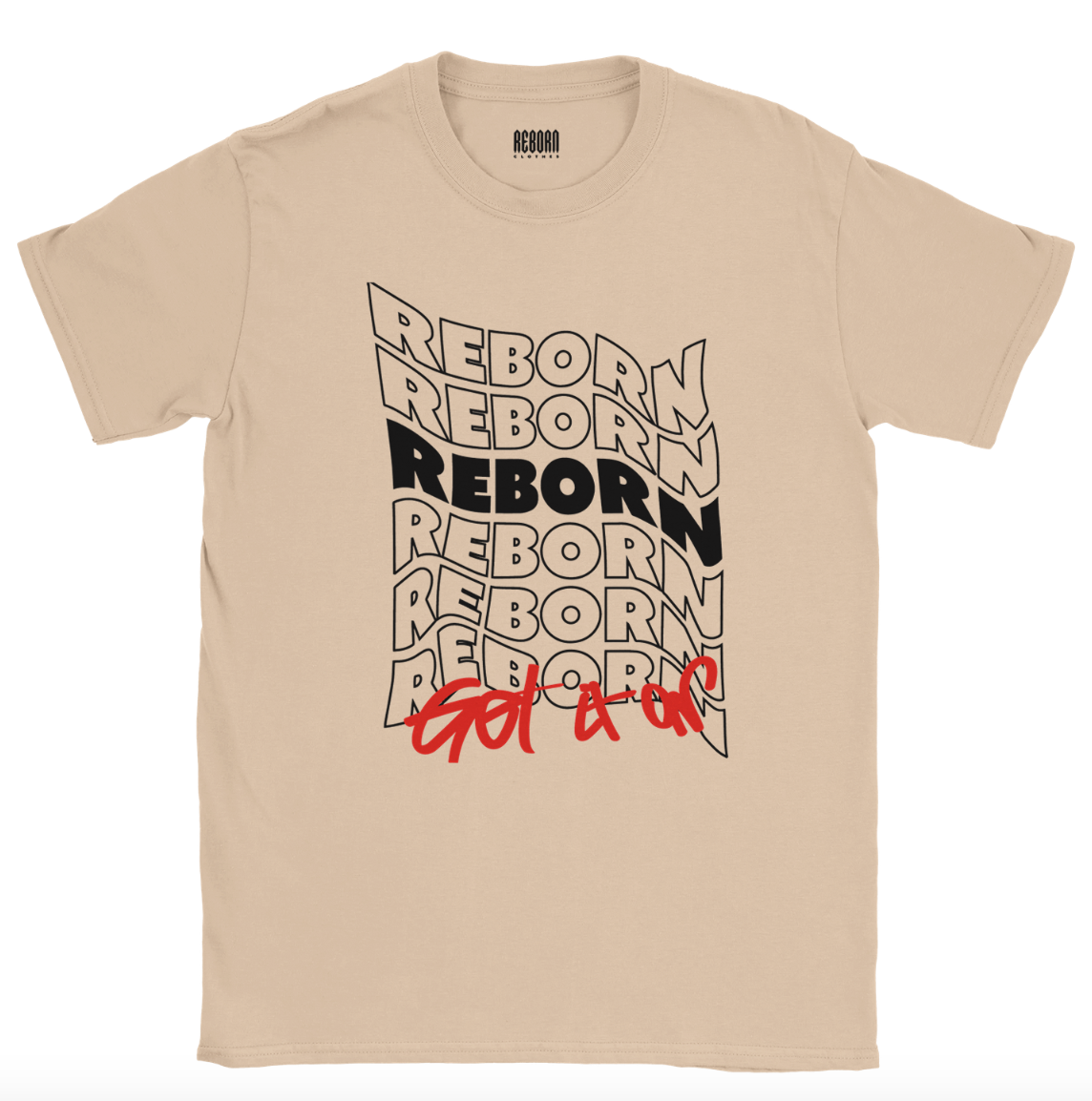 T-Shirt reborn get it on sand